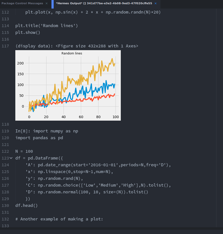 Hugo embed jupyter notebook